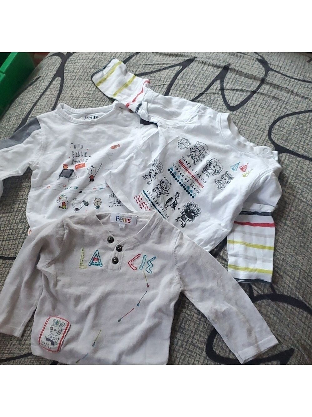 Petits long sleeve tops size 12 months